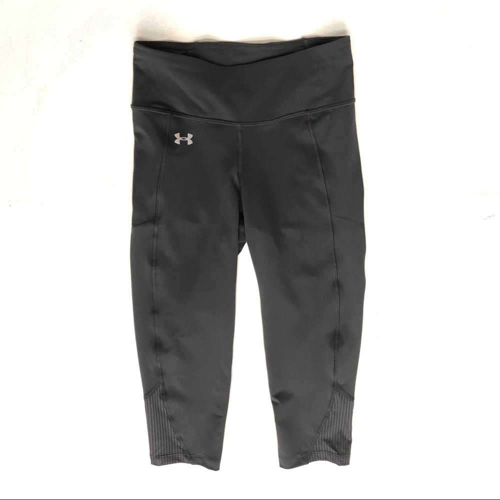 NEW Under Armour FlyBy Mesh Compression Capri